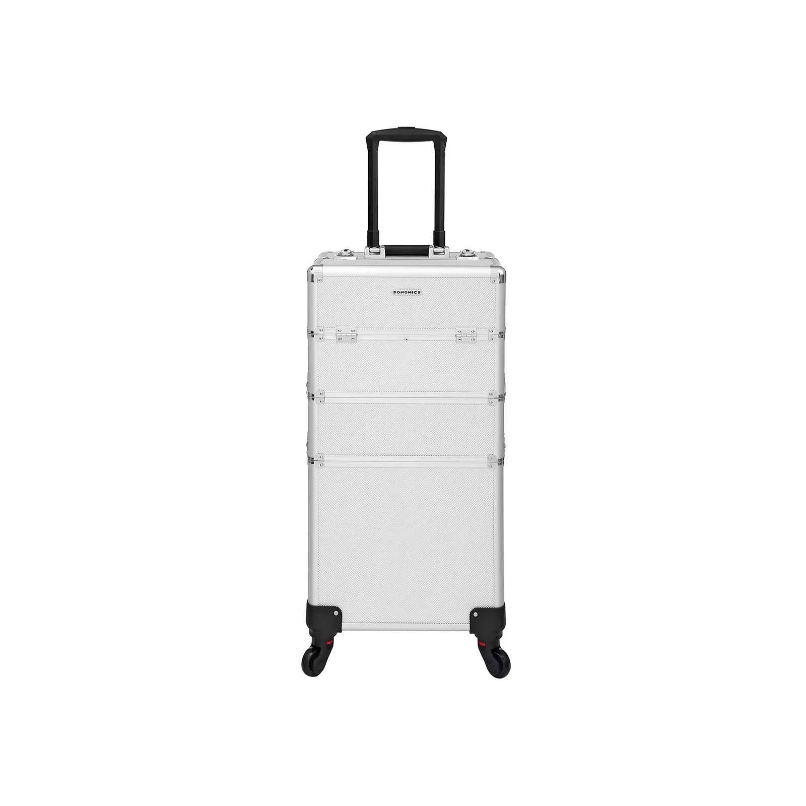 In And OutdoorMatch Beautycase Mylene - Professionele make-up koffer- Reis bagage afmeting - 3 in 1 Trolley voor kappers - Roterende wielen Make-up koffer