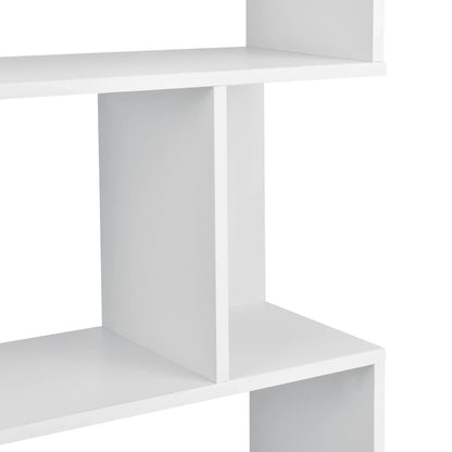 In And OutdoorMatch Boekenkast Plank Bernhard - 192x80x24 cm - Wit - Spaanplaat - Decoratief Design Boekenkast