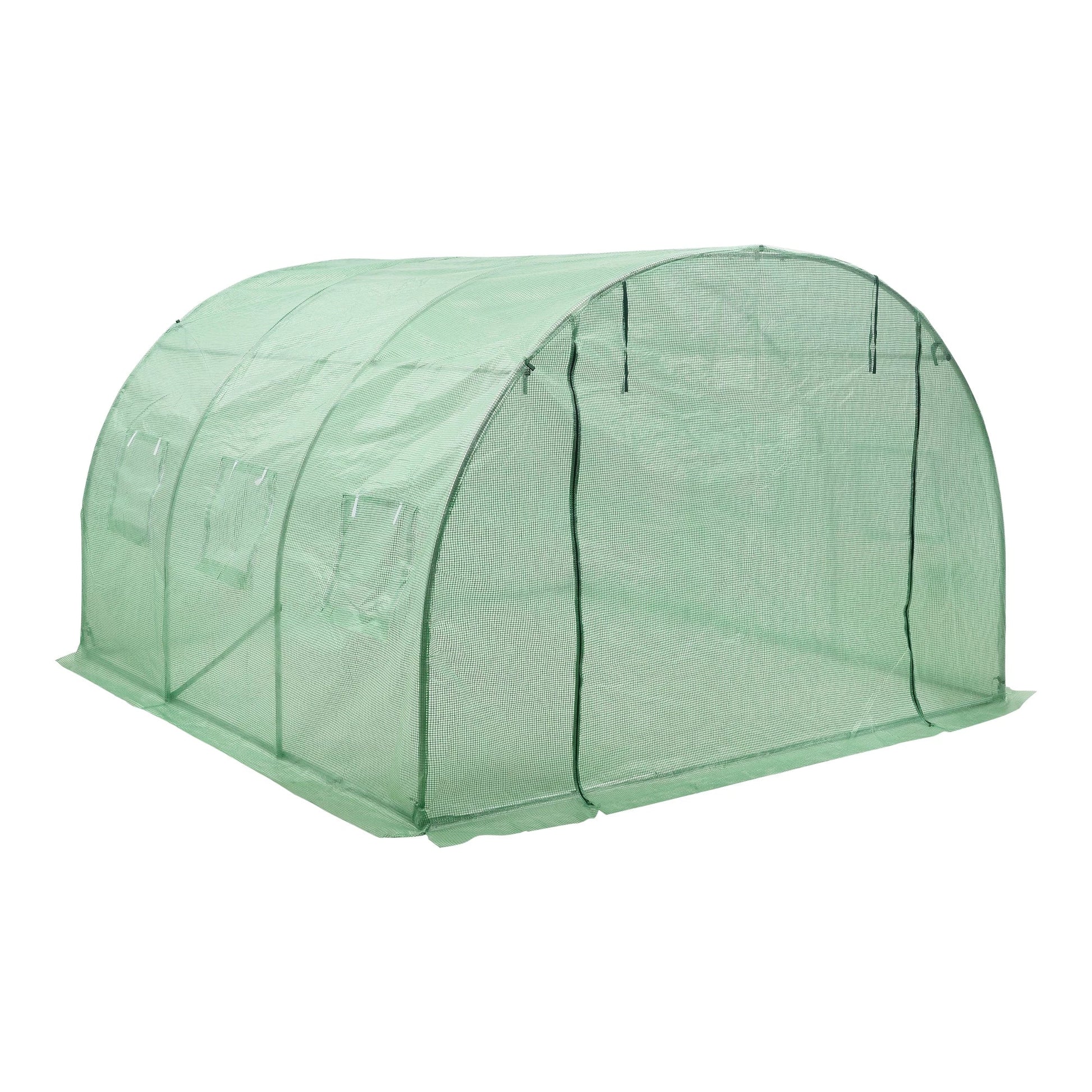 In And OutdoorMatch Broeikas Luvia - Tuinkast - Serre - Tuinkast kweekkas - 300x300x200 cm Tuin Serre