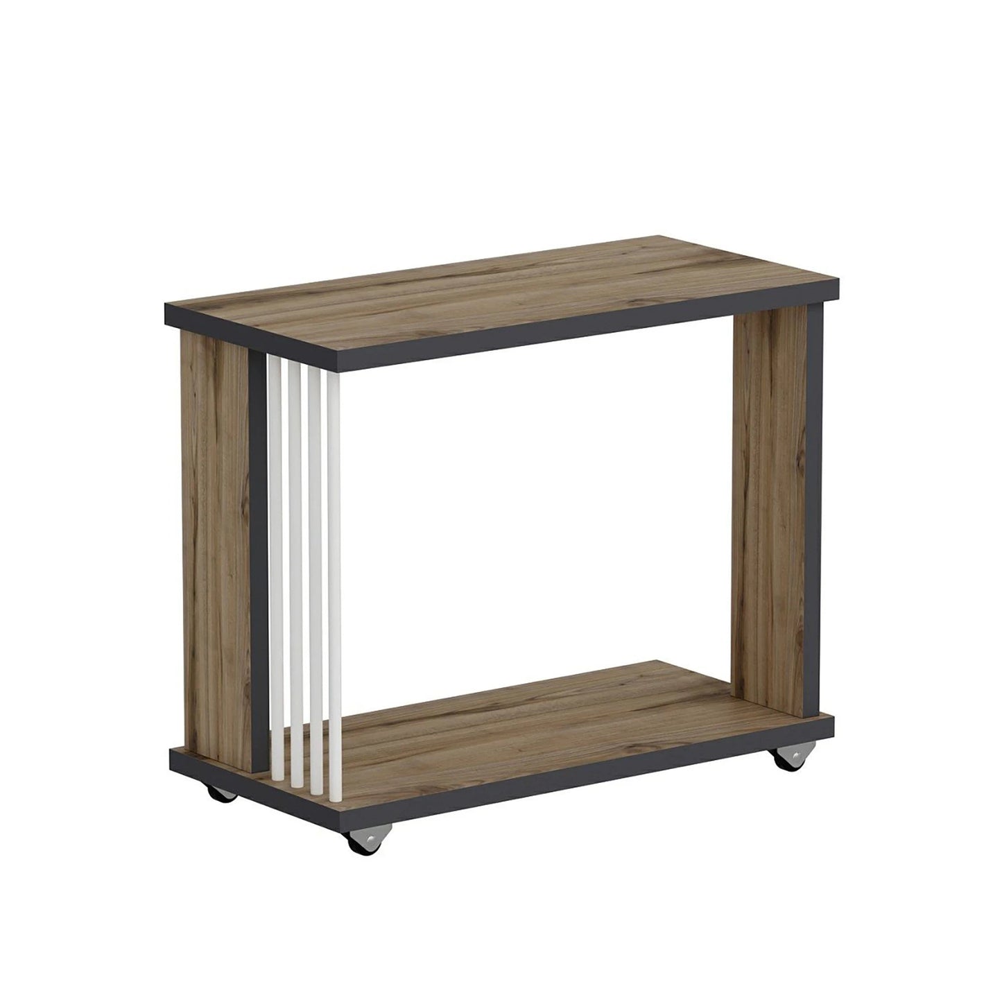 In And OutdoorMatch Consoletafel Gino - 42x50x24 cm - Houtkleur - MDF Bijzetttafel