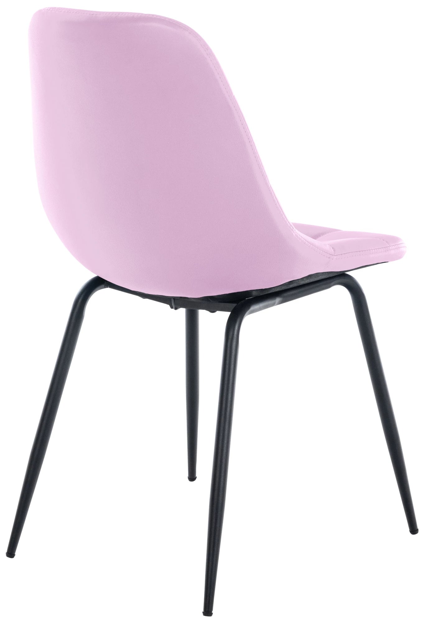 In And OutdoorMatch Eetkamerstoelen Jacklyn - Roze - Set van 2 - Kunstleer - Hoogwaardige bekleding - Luxe eetkamerstoel - Stijlvolle uitstraling Eetkamerstoel