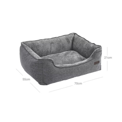 In And OutdoorMatch Fluffy hondenkussen Elza - Hondenmand - Bankkussen - Bank - 55x70x21cm Honden bed