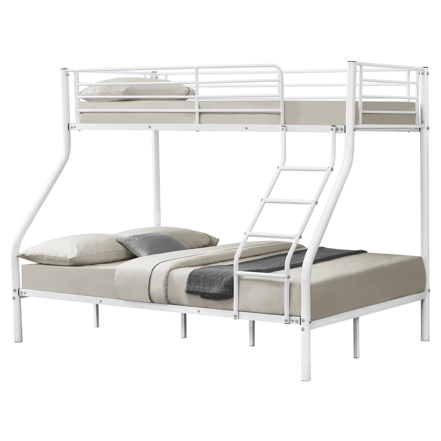 In And OutdoorMatch Metalen stapelbed Duane - Kinderbed - 210x147,5x168 cm - Jongensbed - Meisjesbed - Stapelbed bed twee personen