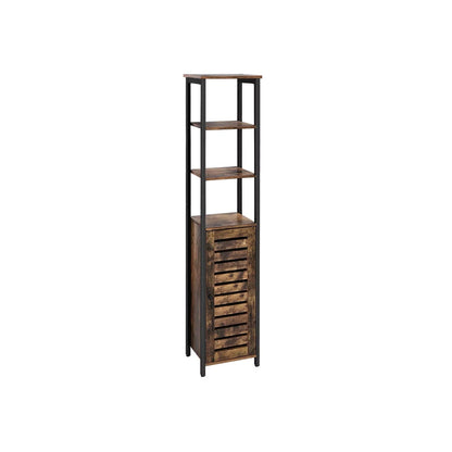 In And OutdoorMatch Opbergkast deluxe Pjotr - Industrieel - Binnen - Woonkamer - Werkplaats - Garage - Hout/metaal - 37x30x167cm Kast