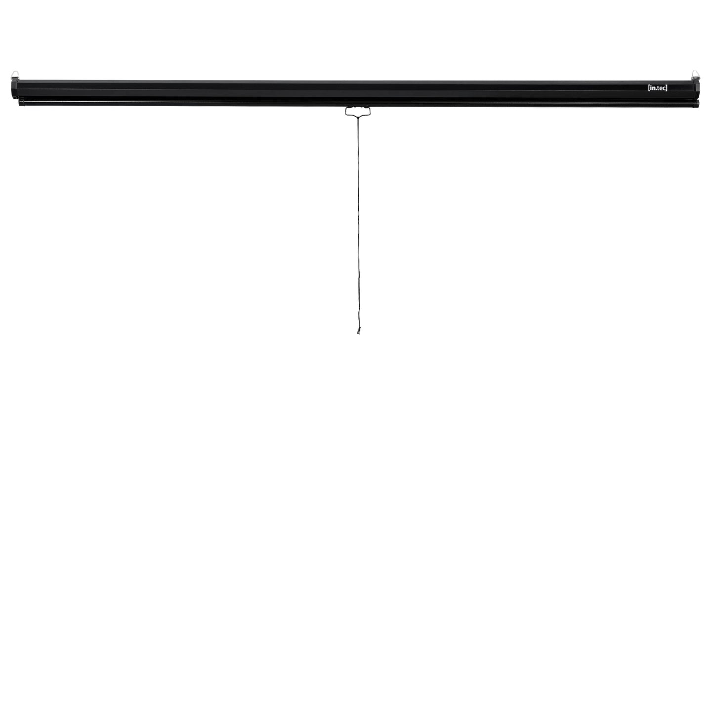 In And OutdoorMatch Projectiescherm Nero - Wandscherm - Ophangbaar - Wit en zwart - 203x203 cm Projection Kit