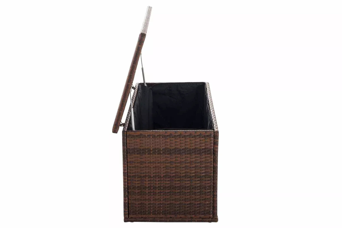 In And OutdoorMatch Rotan Opbergbox Kyla - 150cm - Tuinkussenbox - Waterdicht - Met deksel - Voor binnen & buiten - Tuinbox Garden Storage box