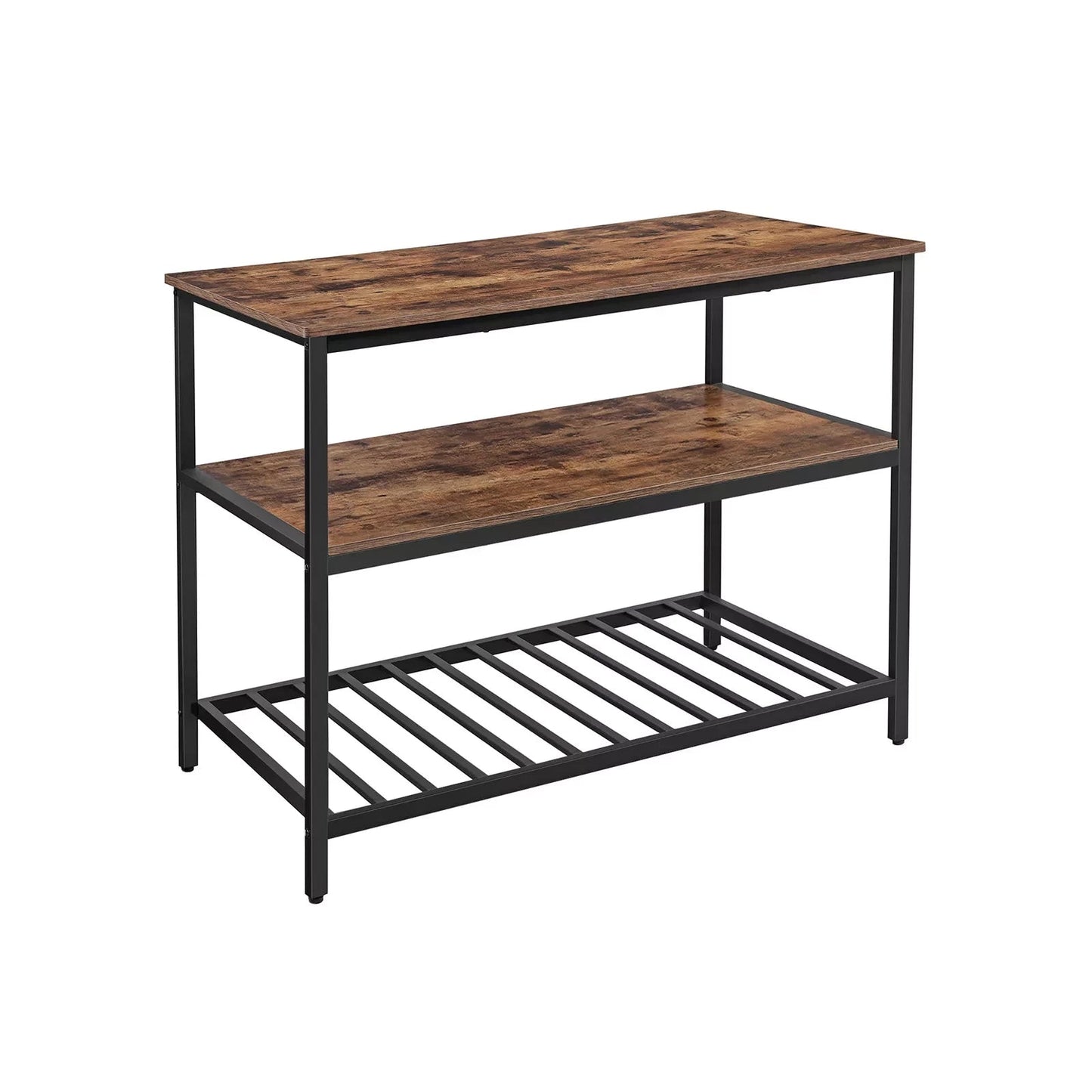 In And OutdoorMatch Salontafel Stacy - Vierkant - Salontafel - Schoenenbank - schoenenrek - 6-8 paar - Bijzettafel kitchen rack