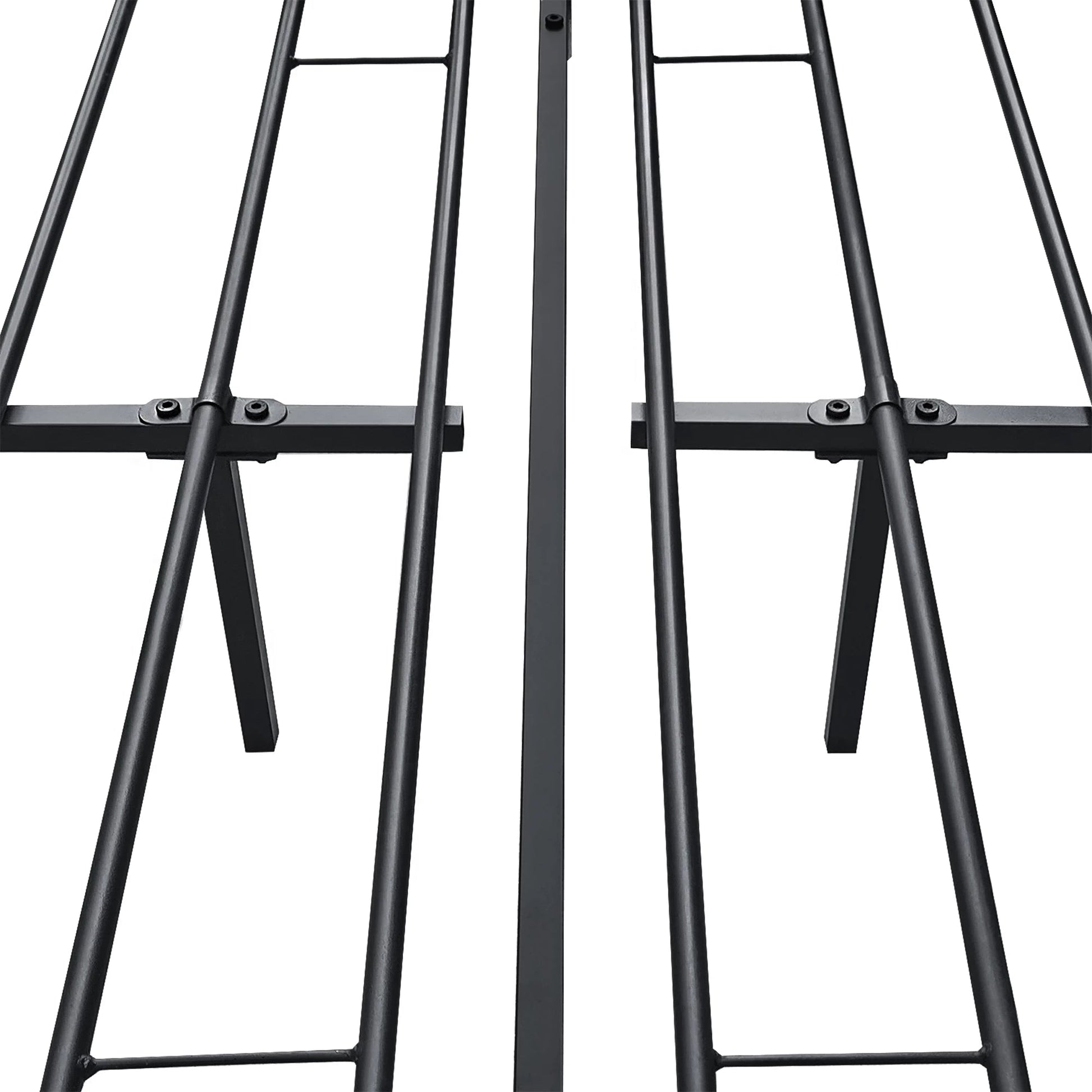 In And OutdoorMatch Stalen bed Neva - Bedframe - Met bedbodem - 160x200 cm - Wit - Modern design Bedframe