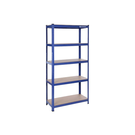 In And OutdoorMatch Stellingkast Tukkie - Set van 1 - Opbergrek - Metaal - 175 kg draagvermogen - Verstelbaar - 40x80x160cm storage rack