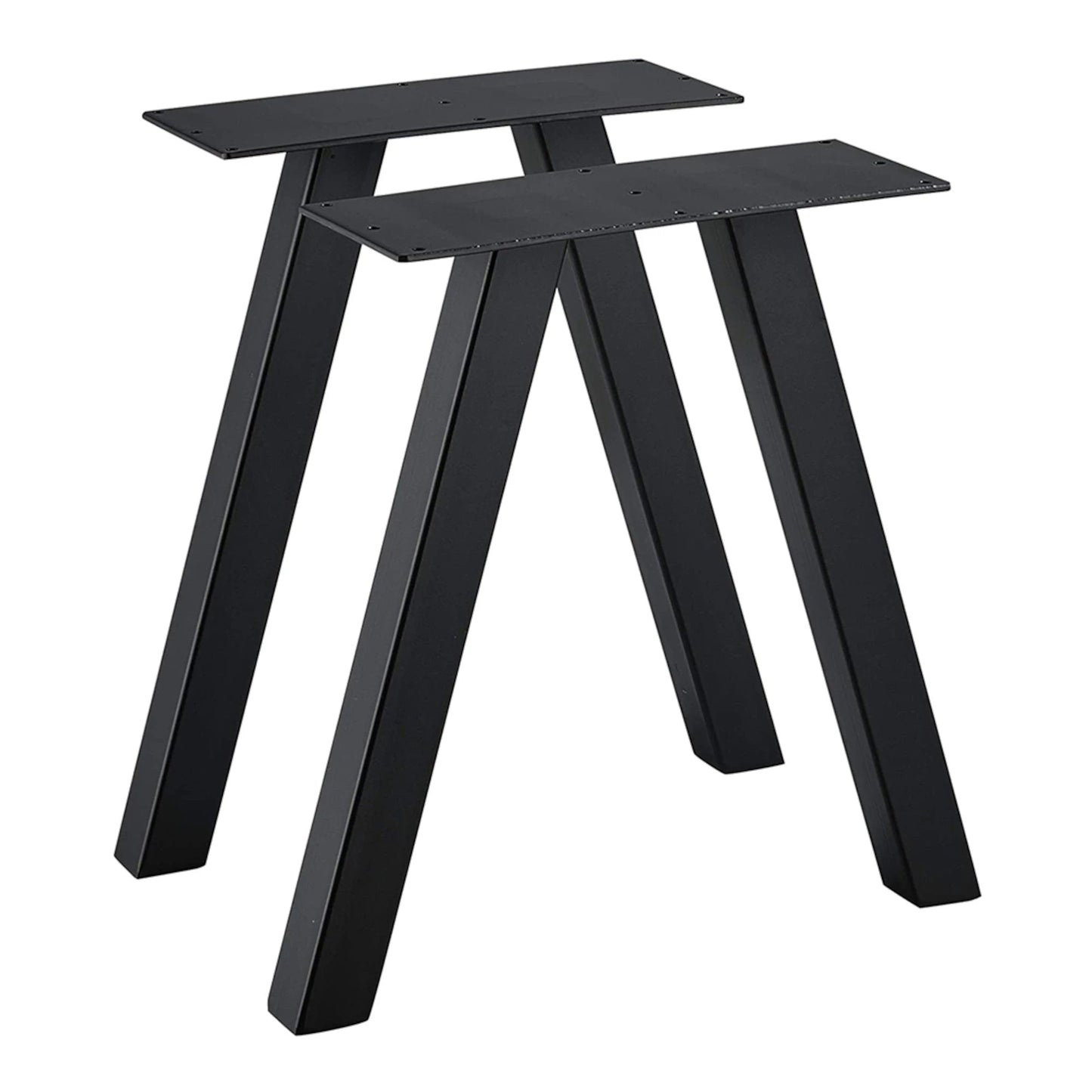 In And OutdoorMatch Tafelonderstel Johathan - Staal - Set van 2 - 42x30cm - Zwart - Duurzaam table legs