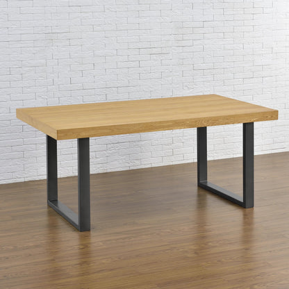 In And OutdoorMatch Tafelpoot Otho - Stalen Onderstel - Set van 2 - U Tafelpoot - 80x72 cm - Metaal Grijs table legs