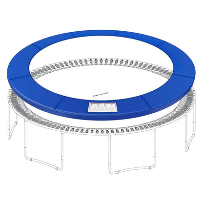 In And OutdoorMatch Trampolinerand Karen - Blauw - 183x30x12 cm Trampoline rand