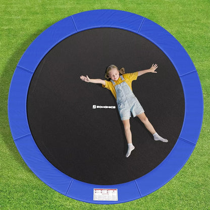 In And OutdoorMatch Trampolinerand Karen - Blauw - 183x30x12 cm Trampoline rand