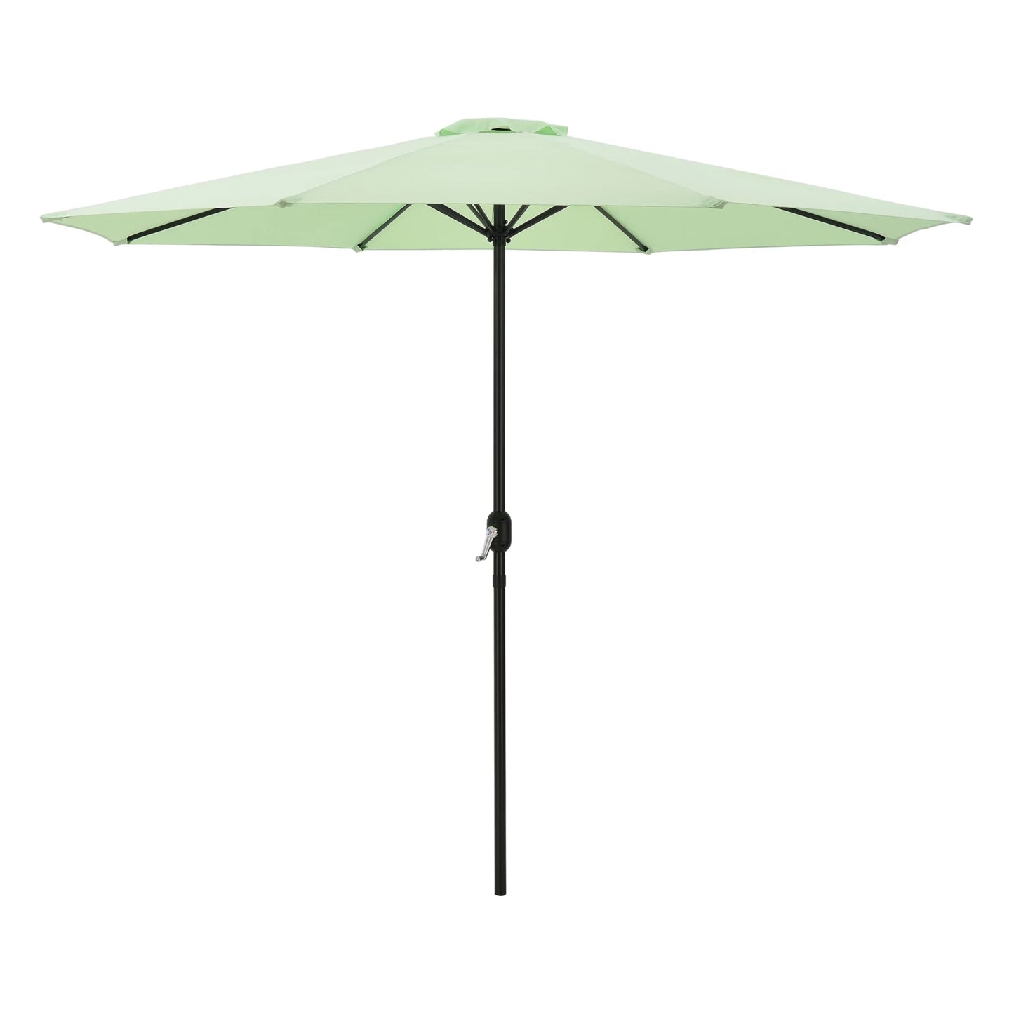 In And OutdoorMatch Tuinparasol Mertie - Stokparasol - Ø300x230 cm - Pastelgroen - Stijlvolle uitstraling Sunshade