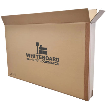 Vijfzijdig whiteboard RC10 profiel Bender - Magnetisch - Emaille staal Wit - 120x150cm Whiteboards