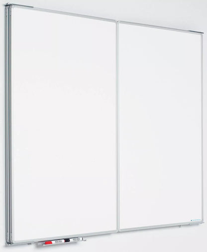 Vijfzijdig whiteboard RC10 profiel Hoover - Magnetisch - Emaille staal - Wit - 60x90cm Whiteboards