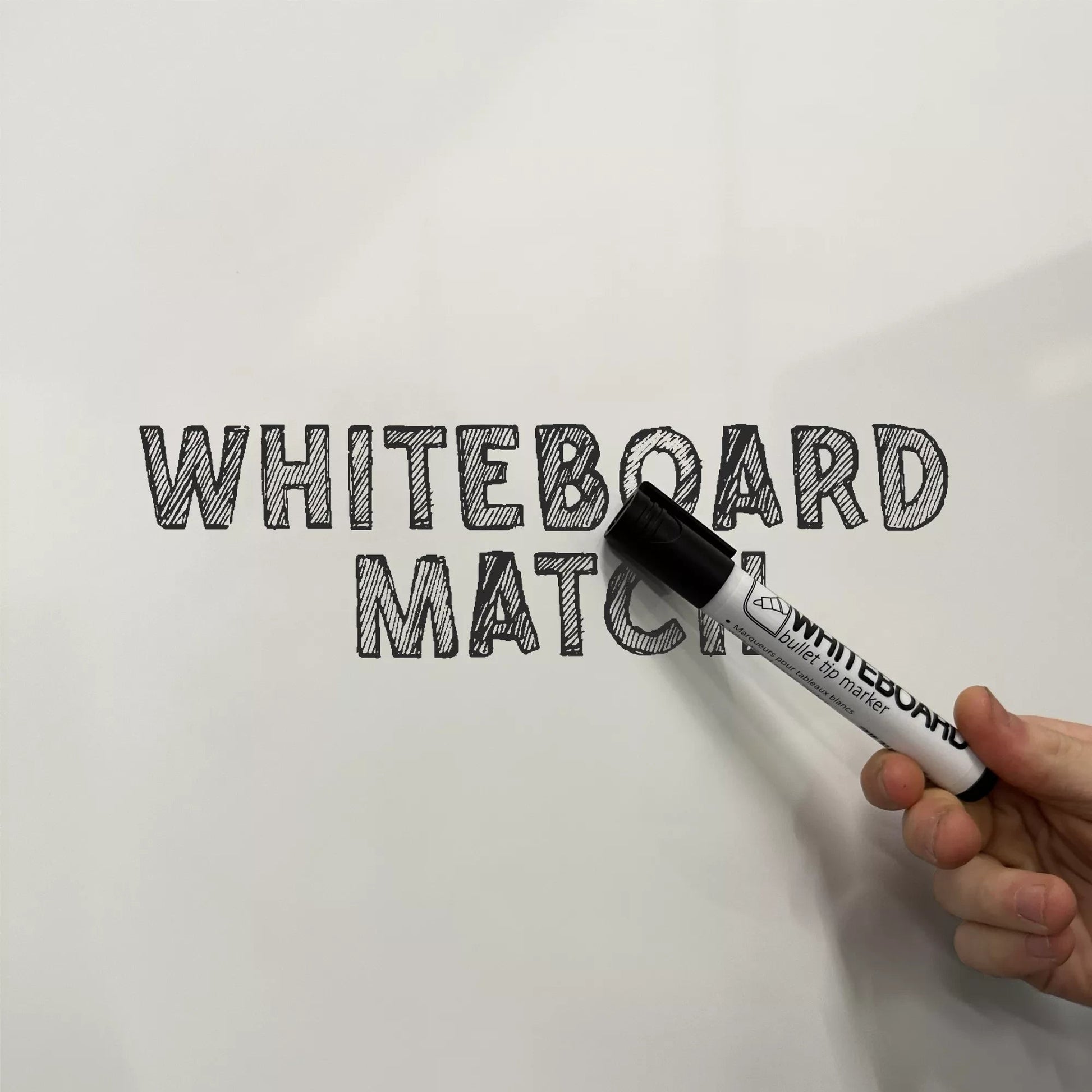 Whiteboard Alba - Geverfd staal - Magnetisch - Wit - 120x240cm Whiteboards