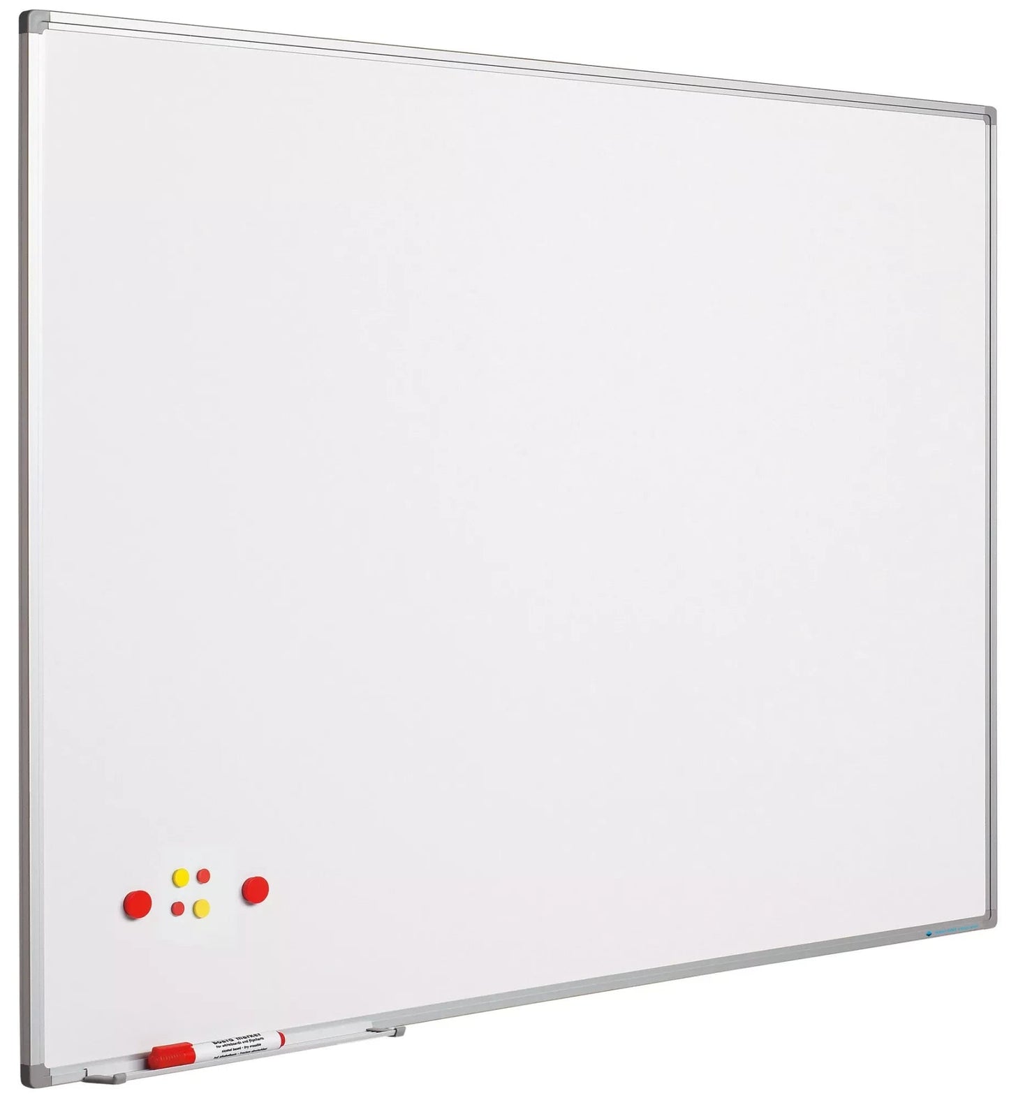 Whiteboard Duke - Geverfd staal - Wit - 90x180cm Whiteboards