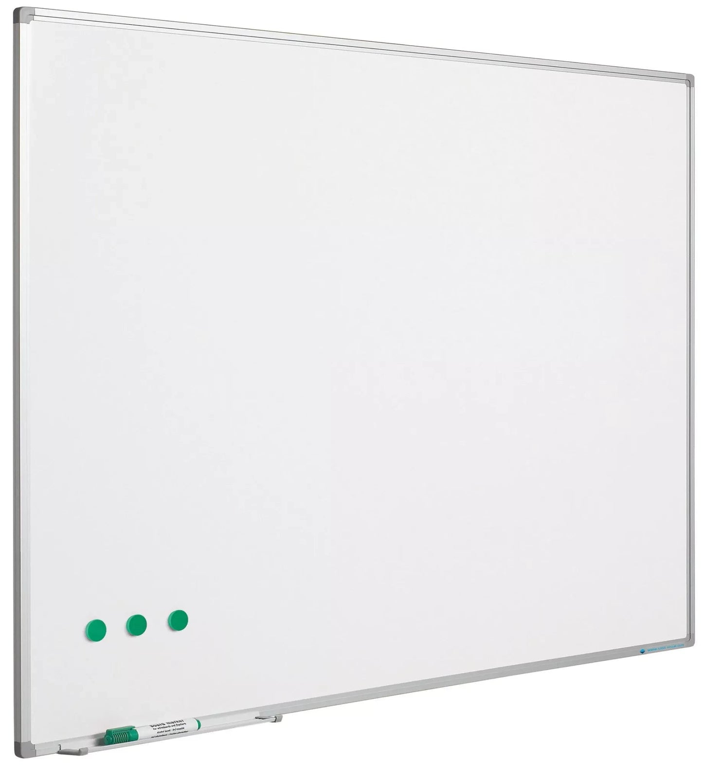 Whiteboard geëmailleerd staal Brock - Wit - Magnetisch - 90x120cm Whiteboards